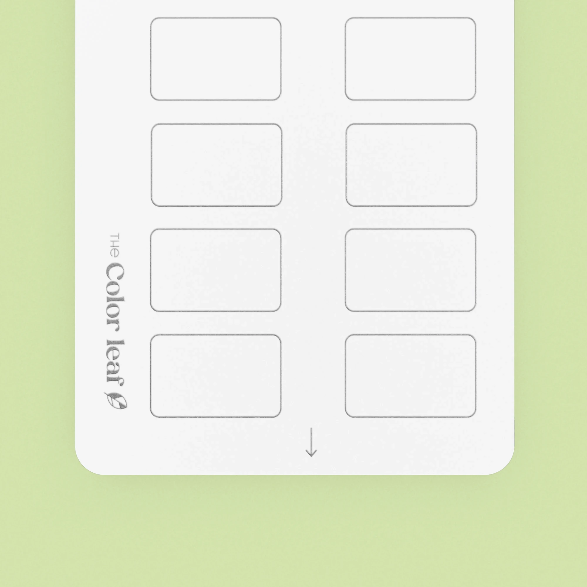 Color sheet